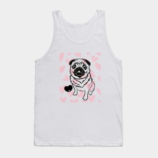 Dog sayings love you ,brafdesign Tank Top